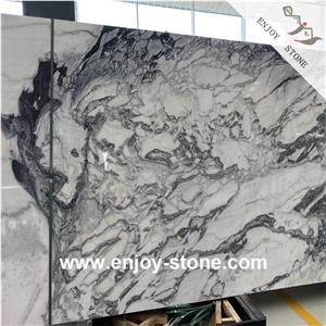 Chinese Fendi White Marble Slabs For Wall And Floor