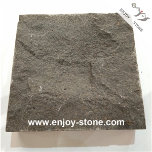 Natural Surface ZP Black Basalt Cobblestone For Pavers