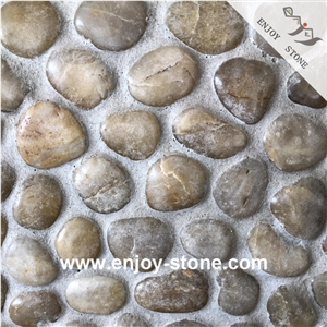 Pebble Stone Step Board For Walkway And Wall Cladding