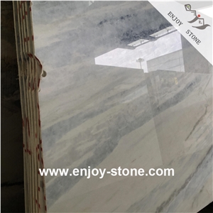 Polished Bule Crystal Marble Slabs For Wall Cladding/Floor