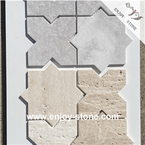 Polished Marble Mosaic Tiles For  Wall And Floor