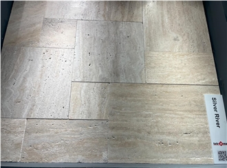 Silver River Travertine Finished Product