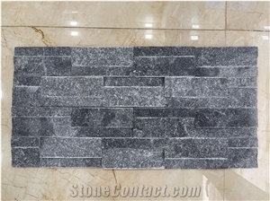 Black Marble Wall Cladding Panels, Ledge Stone