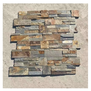 Z Shape Natural Rusty Panel For Wall Decoration