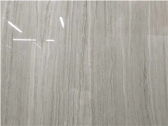 Grey Wood Marble Vein Sintered Stone Slabs Tile