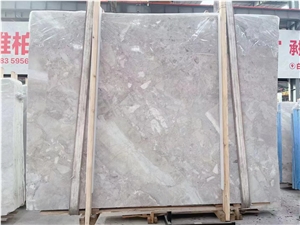 China Yabo White Marble Big Slab Tile For Home Decoration