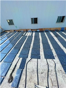 GOLDTOP 18Mm Cut It To Size Polished Blue Granite Tiles