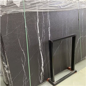 High Quality Black Marquina Marble Slab In Cheap Price