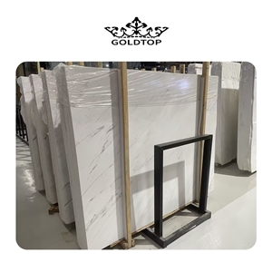 High Quality Sivec White Marble Slab For Home Decoration