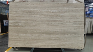 Natural Polished Unfilled Hole Italy Rome Travertine Slabs