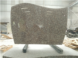 G664 Bainbrook Brown Granite  Upright Headstones