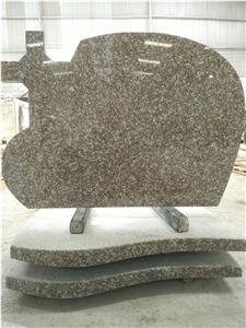 G664 Bainbrook Brown Granite  Upright Headstones