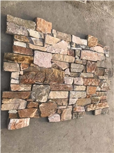 Natural Stone Cement Board Wall Cladding Panels