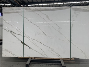 Arabescato Corchia White Marble Slab