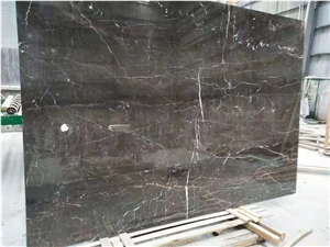 China Gold Jade Black Marble Slabs