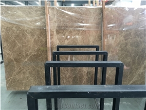 Light Emperador Marble Slab Tile