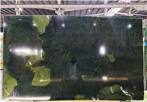Natural Avocatus Green Quartzite Slab
