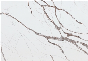 Quartz Stone Slabs-Artificial White Quartz Stone