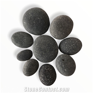 Black Beach Pebbles, River Pebble Stone