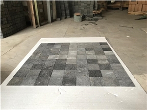 Black Lava Stone Tile Indonesia - Pedra Hitam Lisa 10X10x1cm