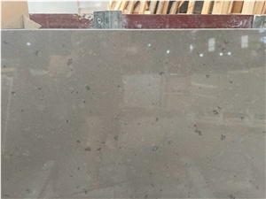 Brown Veining Engineered Countertop Quartz Top From Vietnam