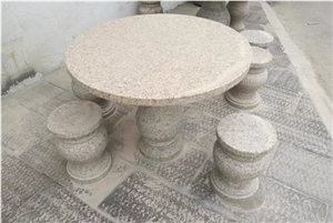 GC0116 Outdoor Furnitures Granite Stone Design