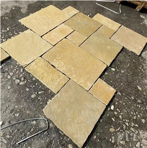 GL022 Beige Limestonne Tile Slab For Floor &Wall