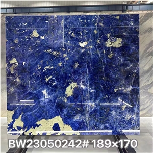 Blue Sodalite Granite Slabs Polished Price