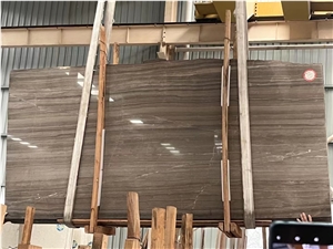 High Quality Coffee Wood Vein Marble Tile And Slab