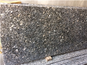 Indian Silver Pearl Black Granite Slab Kitchen Tile Floor