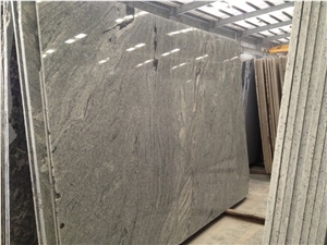 Indian Viskont White Granite New Quarry Slab Kitchen Tile