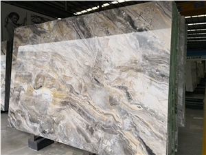 Italy Arabescato Grigio Rosa Brown Marble For Wall Cladding
