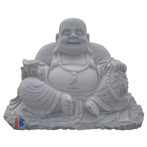 Oriental Garden Stone Buddha Statues, Stone Buddha Sculpture