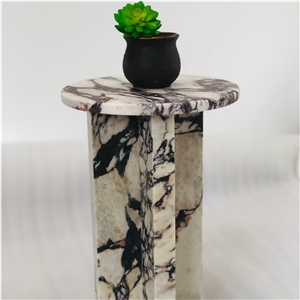 Marble Small Side Table
