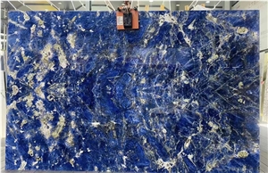 Blue Sodalite Granite Slabs,Fob Price : 100 USD / M2