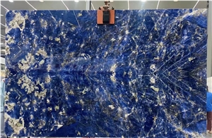 Blue Sodalite Granite Slabs,Fob Price : 100 USD / M2