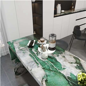 Verde Lapponia Green Quartzite  Table Tops
