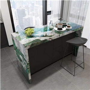 Verde Lapponia Green Quartzite  Table Tops