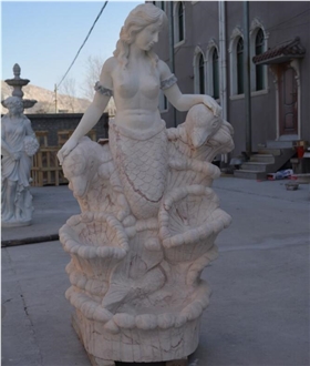 Customized Marble Stone Material Hand Carved Sculpture