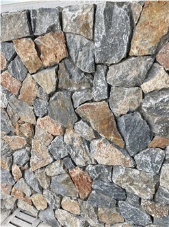 Random Crazy Grey Stone Wall Cladding Flagstone