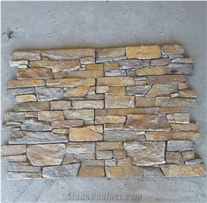 Slate Culture Stone Cladding Exterior Wall Panel Veneer