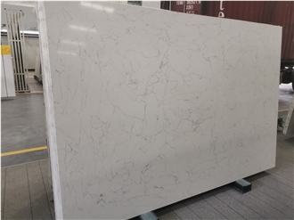 China Artificial Marble Yabo White Artificial Stone Slabs