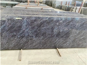 Bahama Blue Granite Slabs Polished Floor Wall