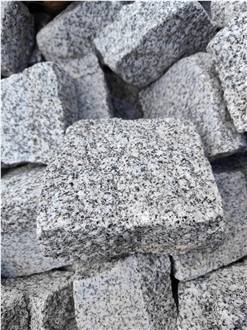 Gray Granite Cobbles ,Cobble Stone Pavers