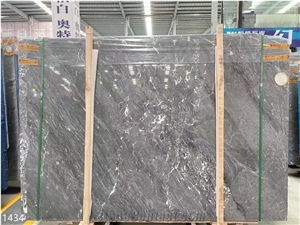 China Impression Gray Marble Slabs Tile For Project Tile