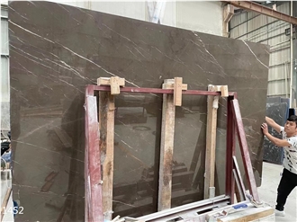 Coffee Mousse Marble Chelsea Grey Brown Stone Slabs Tiles