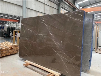 Coffee Mousse Marble Chelsea Grey Brown Stone Slabs Tiles