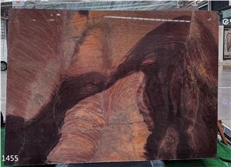 Xango Quartzite Red Jasper Slabs Bookmatched Will Decoration