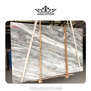 High Quality Fantasy Brown Marble Slabs For Background Wall