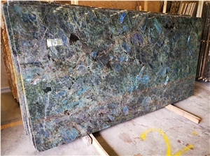 Labradorite Blue Granite Kitchen Countertops